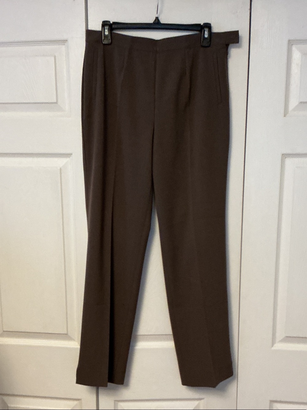 Insight Brown Straight-Leg Women's Dress Pants